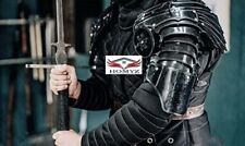 Medieval Steel Armor Shoulder, Metal Knight Armor Shoulder Pauldrons Larp Wearab picture