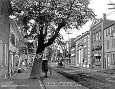 1890-1910 Main Street, Ellicott City, MD Vintage Photograph 8.5