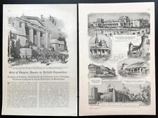 “Arts of Empire Shown in British Exposition” 1924 pictorial Wembley Park London picture