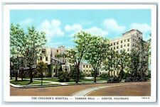 c1920's The Children's Hospital Tammen Hall Building Denver Colorado CO Postcard picture