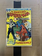 RARE 1974 AMAZING SPIDER-MAN #129 KEY ISSUE 1ST PUNISHER COMPLETE NICE picture