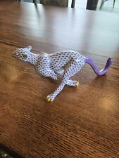 Herend Cheetah Lavender Fishnet picture