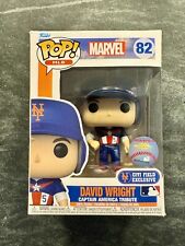 David Wright Captain America Funko Pop MLB #82 New York Mets Marvel picture