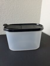 Tupperware Modular Mates Oval #2 Container Black Pour Seal New Sale   picture