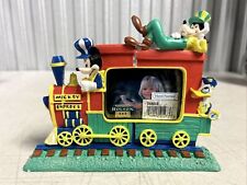 Vintage Disney Hand Painted Mickey Express Picture Frame Donald Goofy Rare picture