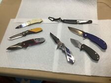 STEEL WILL—GERBER—DEVIATION—KERSHAW—KHYBER—Knife lot of 7knives picture