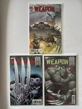 WEAPON H #1 Main + Kubert Homage, Keown Variants Weapon H 1 Lot Unread Wolverine picture