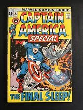 Captain America Special (Annual) #2 - Marvel Comics 1972 Jack Kirby Bronze Age picture
