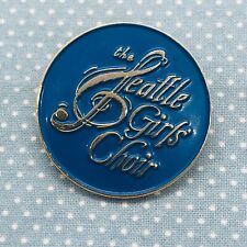 The Seattle Girls Choir Blue Enamel Lapel Pin picture