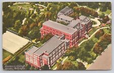 Omaha Nebraska Duchesne College and Convent of the Sacred Heart Linen Postcard picture
