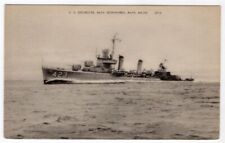 1940-1946 Destroyer DD-423 USS Gleaves - American Art Postcard Co Postcard picture