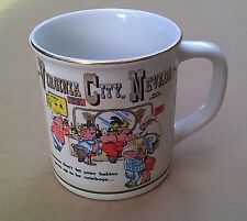 Mama Don't Let Your Babies Grow Up To Be Cowboys Saloon Scene Coffee Cup Mug EUC picture