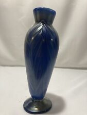 Robert Eickholt Feather Pulled Vase, Excellent Condition picture