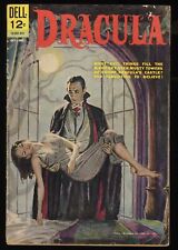 Dracula (1962) #nn VG- 3.5 Painted Monster Cover Unversal Pictures Dell picture