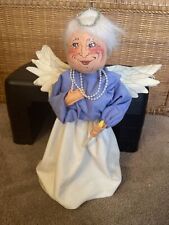Annalee  Vintage Agatha Angel Chtistmas 1998 Limited Edition w Halo & Wings 15” picture