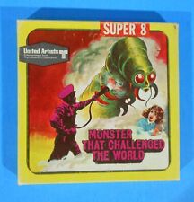 VTG SUPER 8mm MONSTER THAT CHALLENGED THE WORLD UA #2216 B & W FILM 1967 SCI FI picture