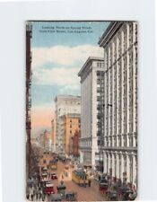 Postcard Looking North on Spring Street from Fifth Street Los Angeles California picture