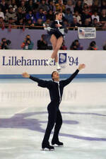 Ekaterina Gordeeva, Sergei Grinkov Lillehammer Olympics OLD FIGURE SKATING PHOTO picture
