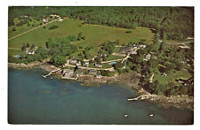 Yarmouth Maine Homewood Inn on Casco Bay posted 1975 Chrome picture