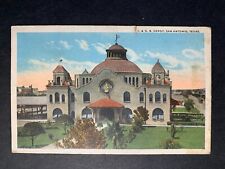 San Antonio, Texas postcard of I.&G.N. Depot posted 1919 picture