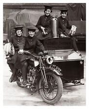 ALL FEMALE WOMEN FIRE FIGHTING CREW LONDON ENGLAND 1932 8X10 PHOTO picture