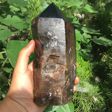 4.04LB Natural smokey quartz rare backbone quartz crystal specimen -0 picture