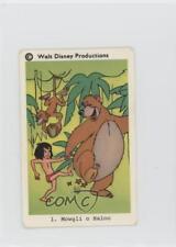 1973-76 Swedish Disneybilder Numbered Mowgli Baloo o #1 f5h picture
