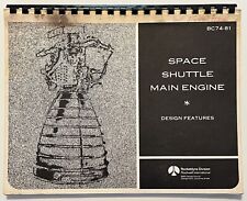 *RARE* 1974 Rocketdyne “SPACE SHUTTLE MAIN ENGINE” BC74-81 Original NASA MANUAL picture