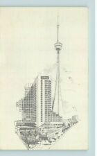 Postcard 225 Front Street West Toronto Space Needle Ontario drawing CN hotels picture