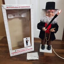 Animated Christmas The Lamp Lighter Vintage Telco Motion-ettes Works Complete picture