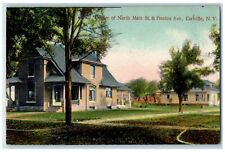 c1910's Corner Of Main Street & Preston Avenue Earlville New York NY Postcard picture