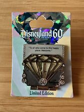 Disneyland 60th Anniversary Diamond  7 Of 7 Countdown pin LE Walt Dinsey picture