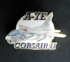 Corsair II A-7E USAF Navy Fighter Aircraft 1.1 INCHES PRINTED DESIGN WITH ENAMEL picture