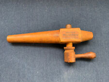 Antique Redlich's Warranted Faucet Wood Barrel Spigot Fully Saturated Chicago picture