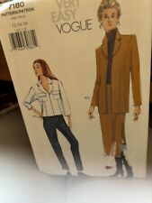 vtg VERY EASY VOGUE  SZ 12, 14, 16 JACKET SKIRT AND PANTS picture