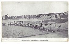 c1905 Pleasure Beach Breakwater Waterford Connecticut CT Undivided Postcard picture