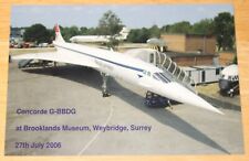 British Airways Concorde G-BBDG at Brooklands Museum Postcard 184 picture