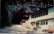 Postcard Stanton Missouri Drive-in entrance to the Meramec Caverns picture