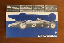 1970 Crossle Formula Ford Brochure | From Harold Angel Collection | Original picture