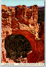 c1960s Natural Bridge Bryce Canyon Park Utah Vintage Postcard Continental picture