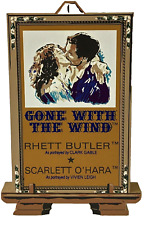 1998 SHELIA'S GONE WITH THE WIND RHETT & SCARLETT  HONEYMOON SIGN FIGURE SHEILAS picture