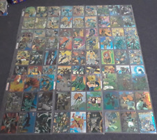 1995 TOPPS IMAGE UNIVERSE FOUNDERS CHROMIUM SERIES COMPLETE CARD SET (#1-90) NM picture
