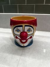Vintage Ringling Brothers Barnum & Bailey Circus Clown Plastic Mug Cup picture