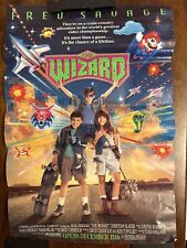 Vintage Nintendo Fred Savage The Wizard Movie Poster Printed In USA-Creased picture