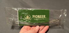 NOS Pioneer Hybrid Seed Corn Soybean Variety Luggage Tag Travel Tags INC MN picture