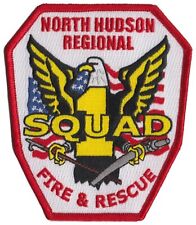 North Hudson , NJ Squad Company 1  Fire Rescue Patch NEW picture