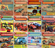 1963 - 1966 Teenage Hotrodders Comic Book Package - 13 eBooks on CD picture