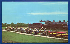 Rich Mountain Miniature Railroad Mena Arkansas Kansas City Southern KCS postcard picture