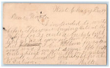 c1880's Walter Uncle WJ Goodrich West Chazy New York NY Benson VT Postal Card picture