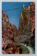 Royal Gorge CO-Colorado, Scenic Nature View, Mountain View, Vintage Postcard picture